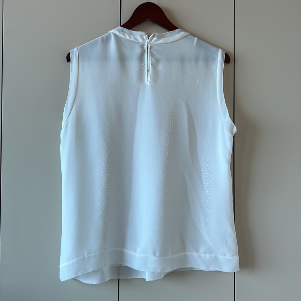 Zara Lace Sleeveless Blouse XL - Picture 2 of 3